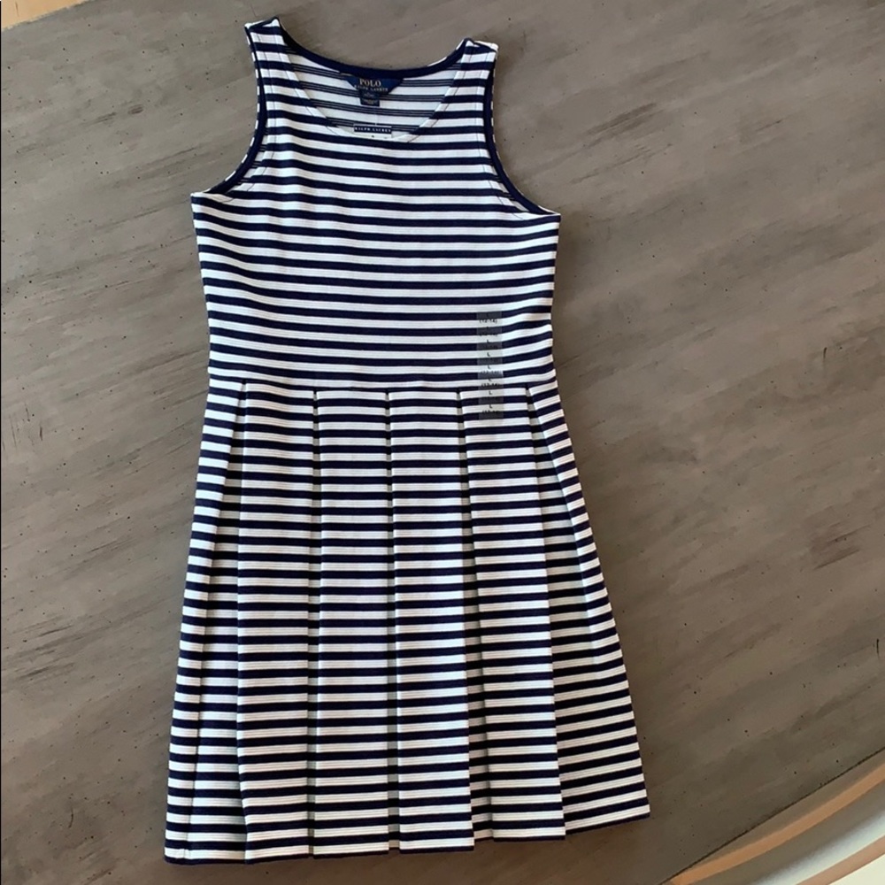 NWT Polo Girls sleeveless dress
